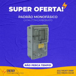 Caixa Policarbonato Padrão Monofásico