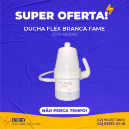 Ducha flex branca fame