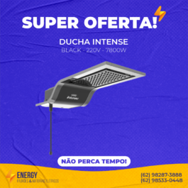 Ducha Intense Black