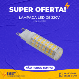 LÂMPADA LED G9