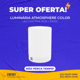 Luminária Atmosphere Color Led Control RGB 3000K
