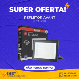 Refletor Slim-200