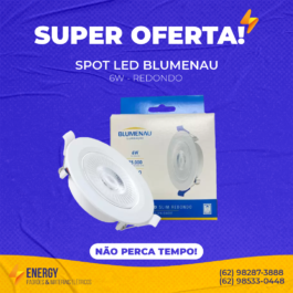 Spot LED 6W Redondo