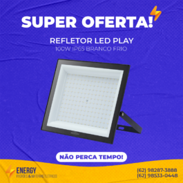 Refletor LED 100W Branco