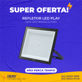 Refletor LED 150W Branco