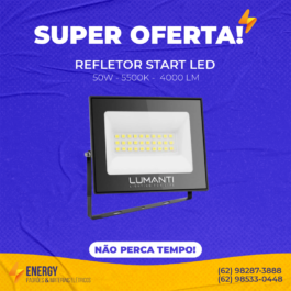 REFLETOR START LED 50W