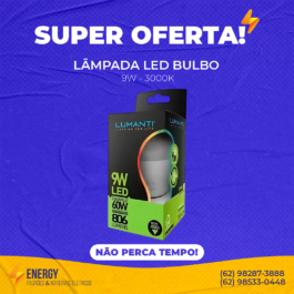 LÂMPADA LED 9W